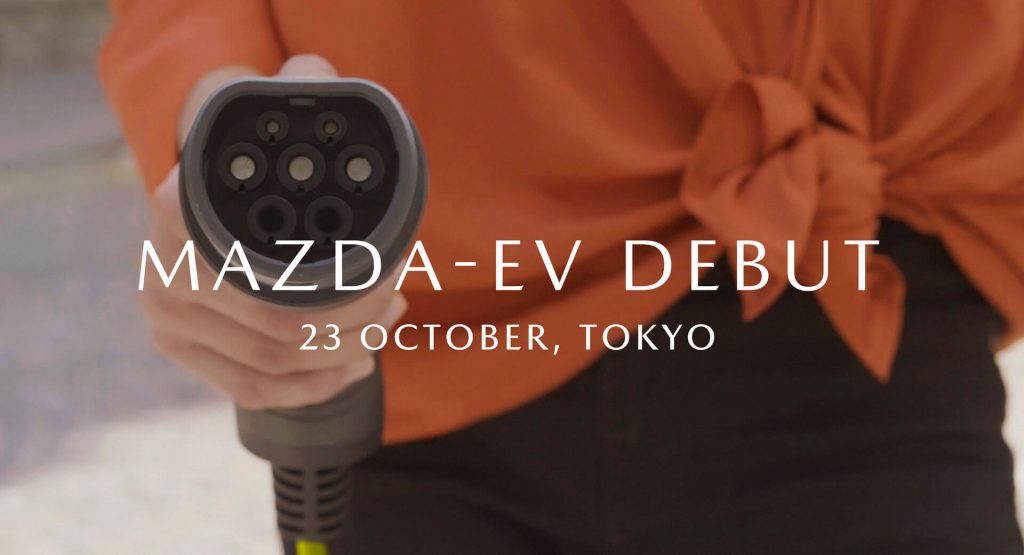  Mazda Confirms Tokyo Show Premiere For Its First-Ever EV