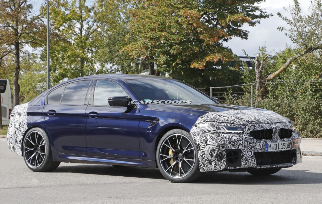 2021 BMW M5 Facelift Spied Right Next To Current Model: Can You Tell ...