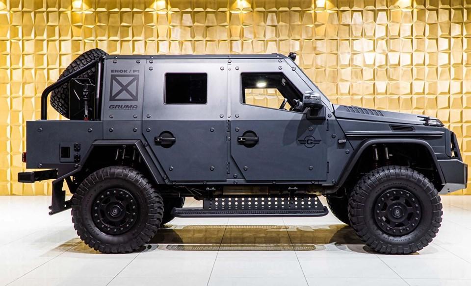 Armored Mercedes-Benz G500 4×4² Is Bad To The Bone | Carscoops