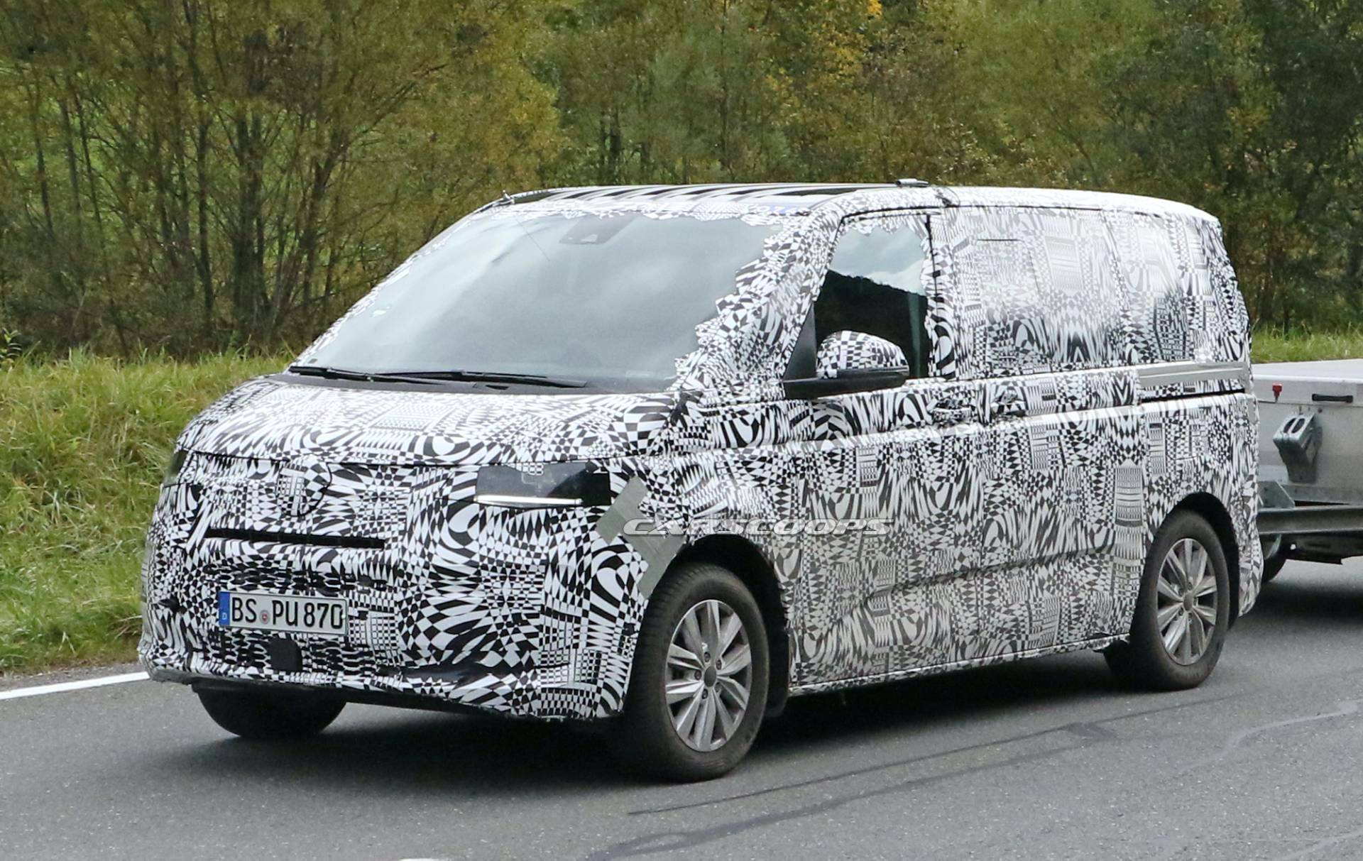 2020 VW T7 Multivan Spied, Will Reportedly Be Based On MQB Platform ...