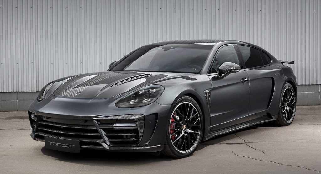 Porsche Panamera Lwb Goes Full Sports Limo With A Little Help From Topcar Carscoops