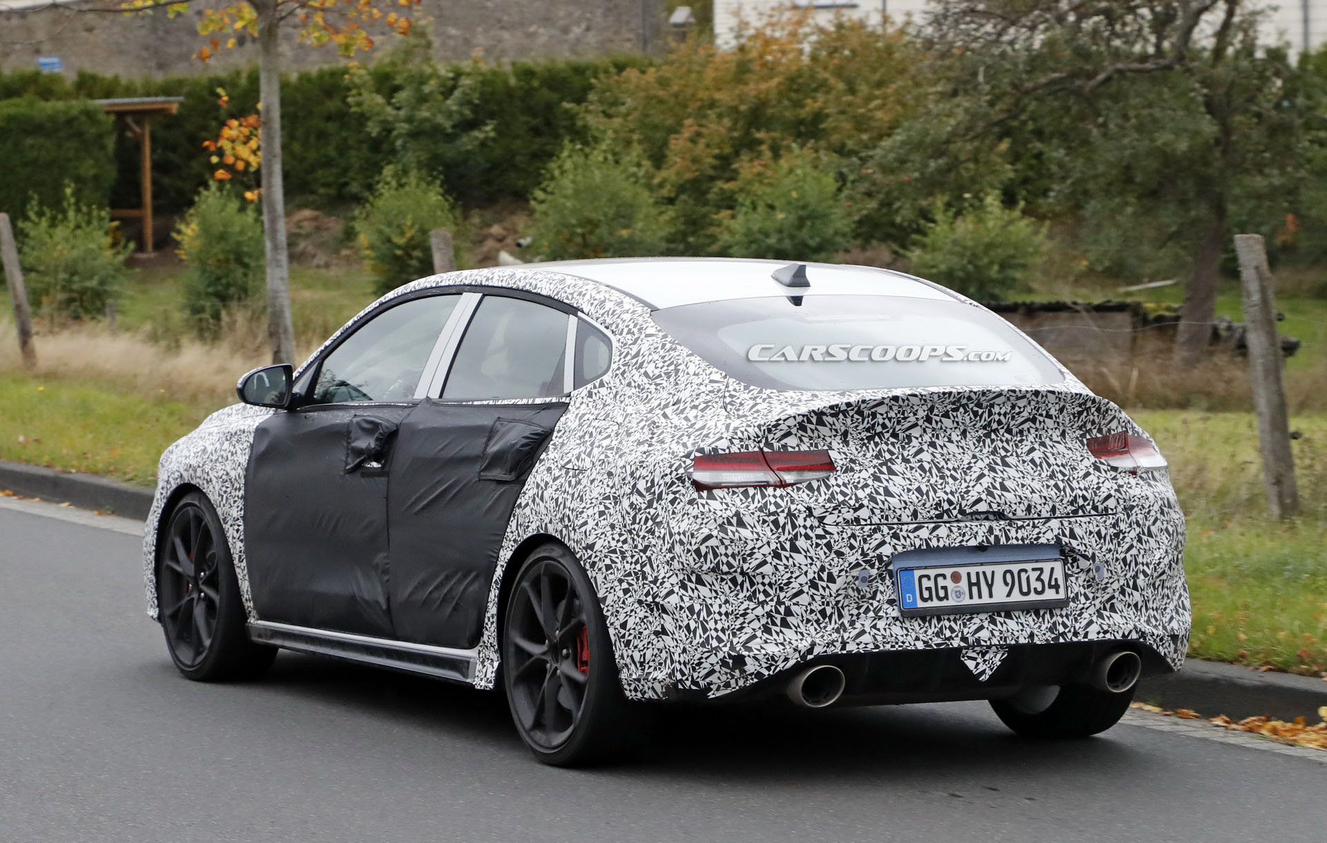 2021 Hyundai I30 N Fastback Facelift Spied Now With 20 Less Camo Carscoops