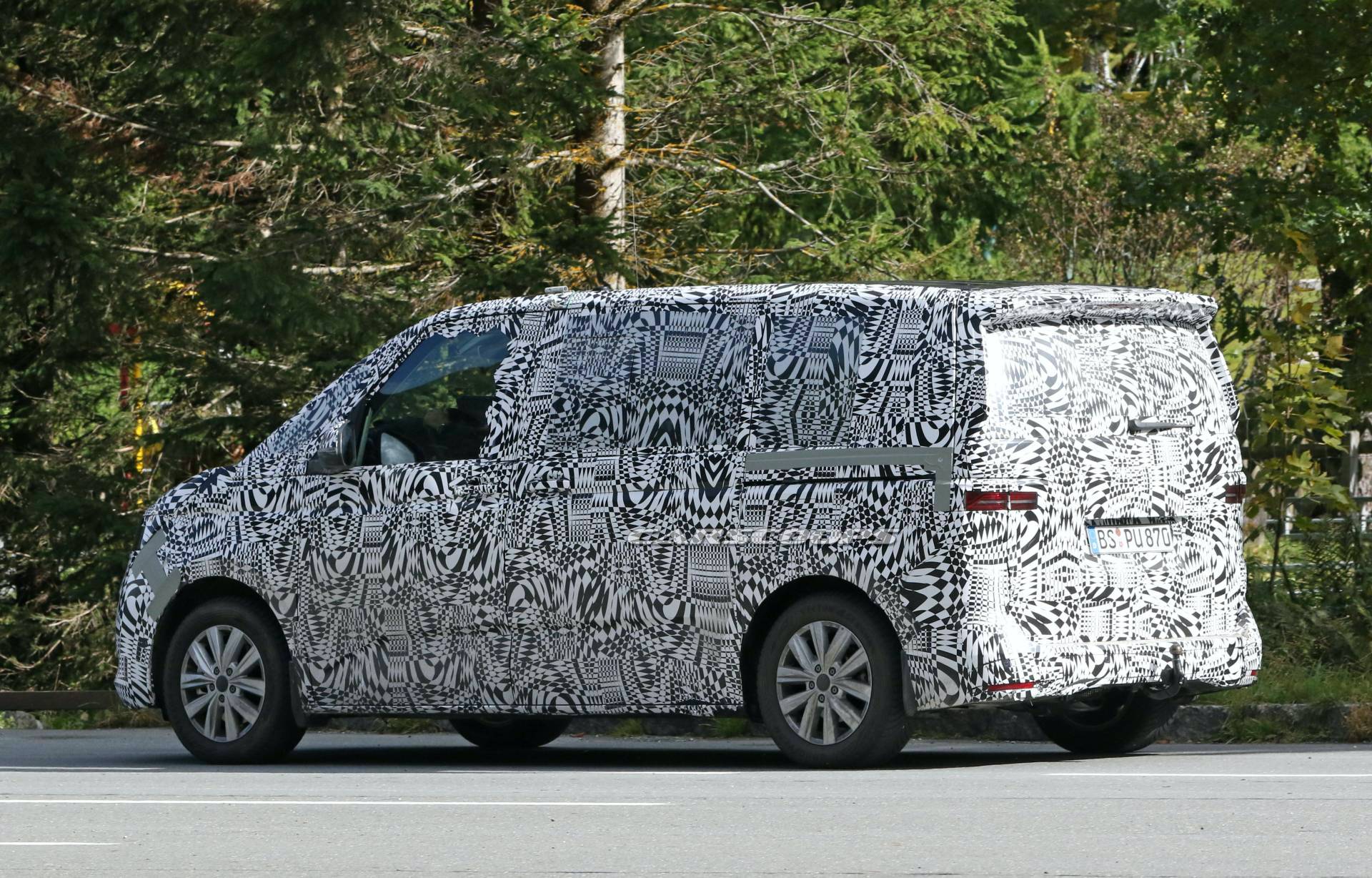 2020 VW T7 Multivan Spied, Will Reportedly Be Based On MQB Platform ...