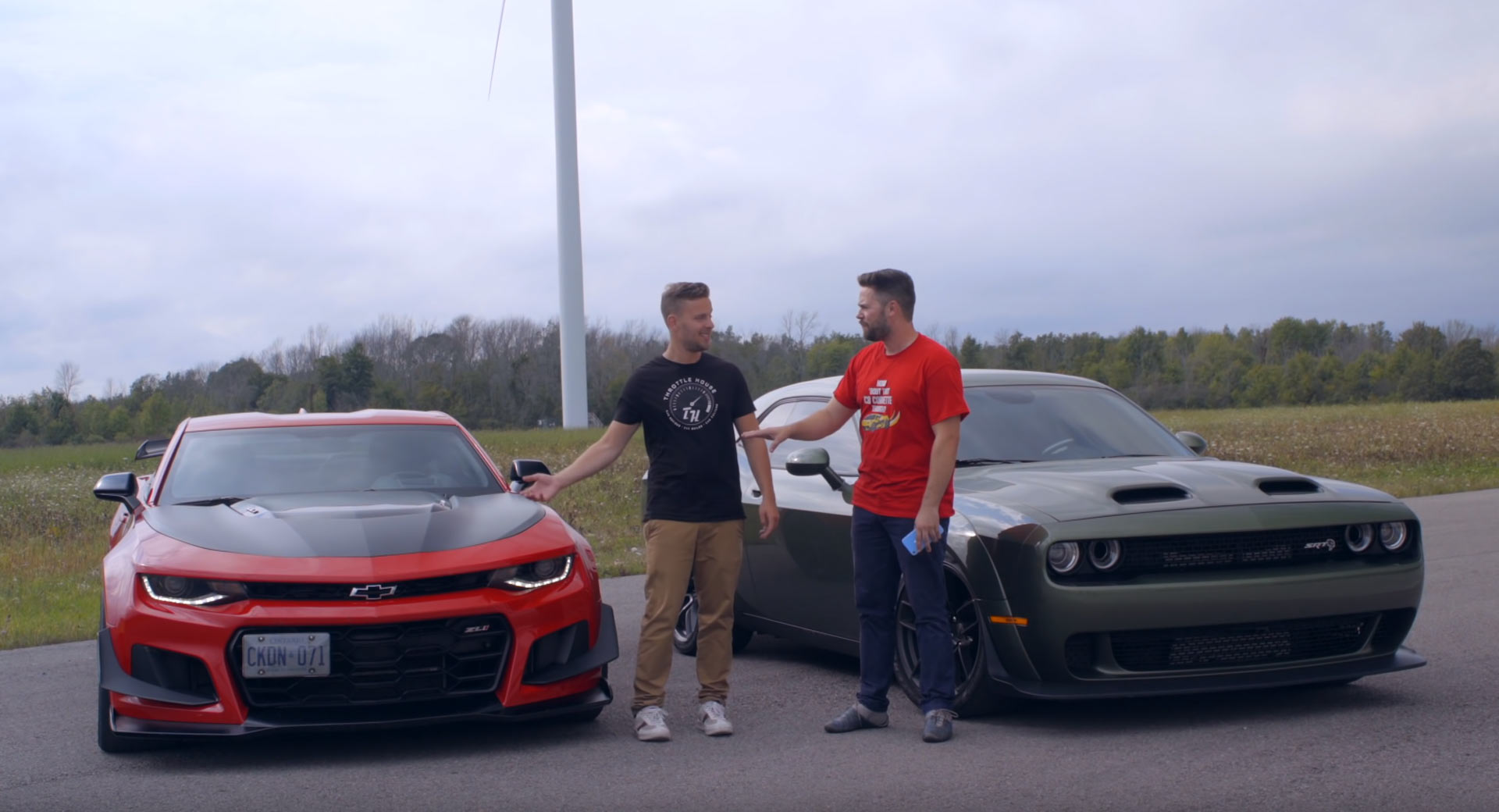 Dodge Challenger Hellcat Redeye And Chevrolet Camaro ZL1 1LE Go To War |  Carscoops