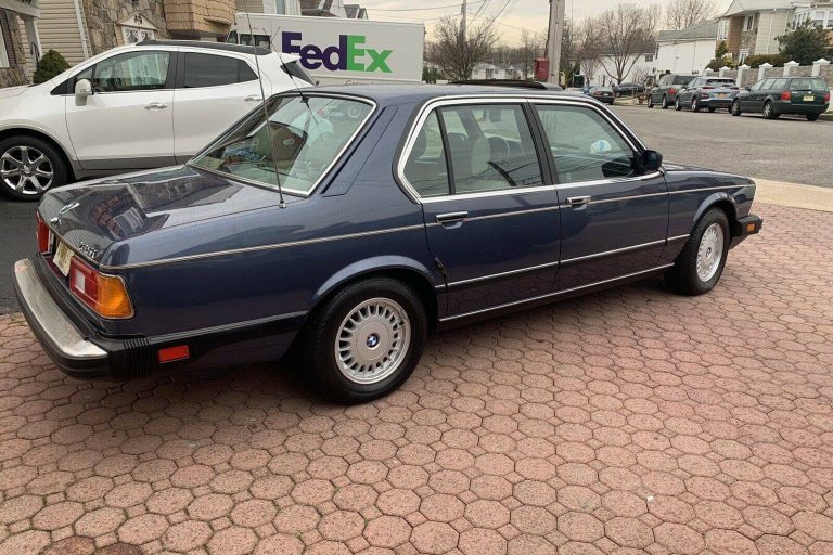 35,000-Mile 1987 BMW 735i E23 In Top Condition Will Cost You $12,000 ...