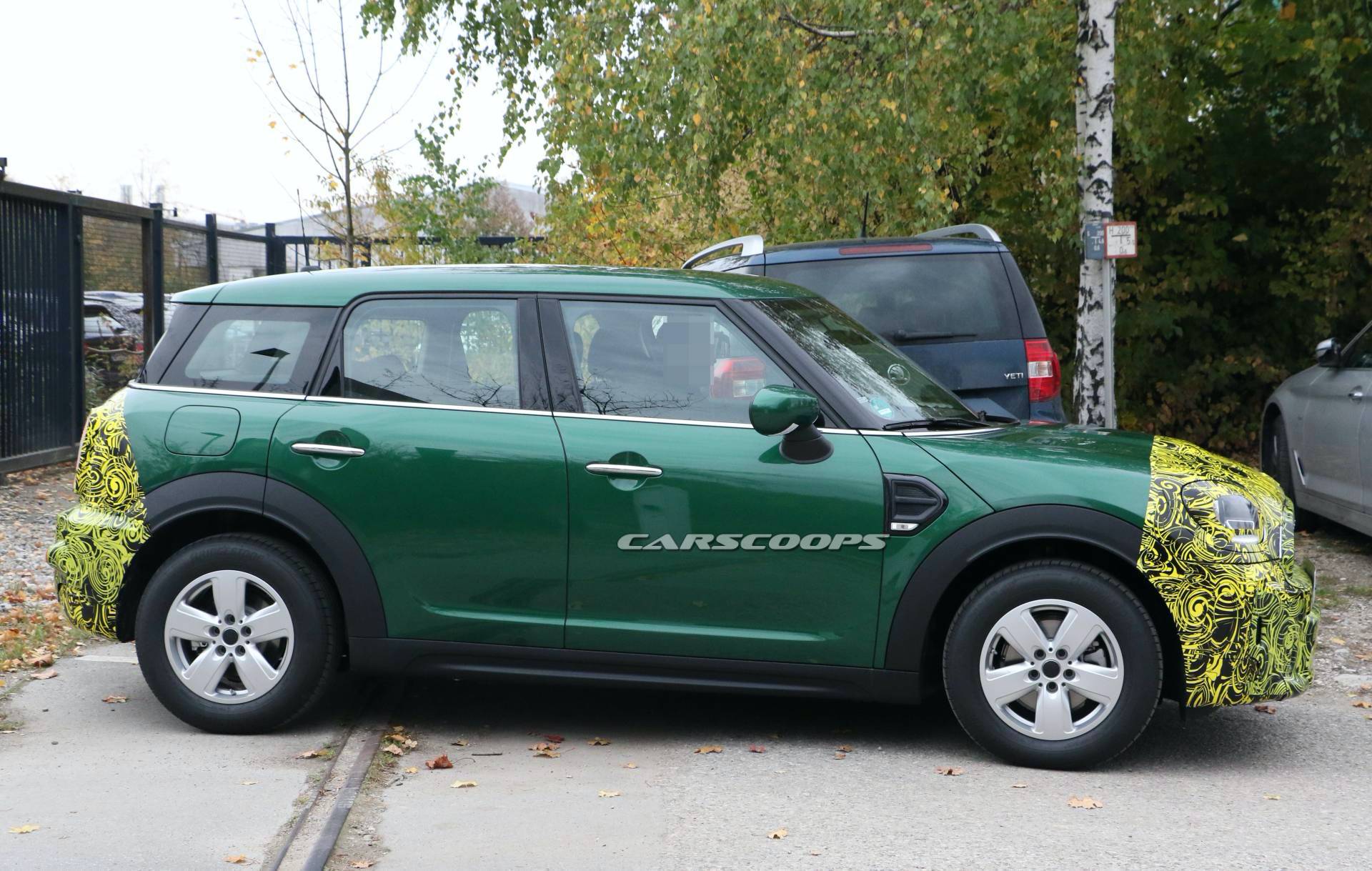 2021 mini countryman spotted parading its minor updates on