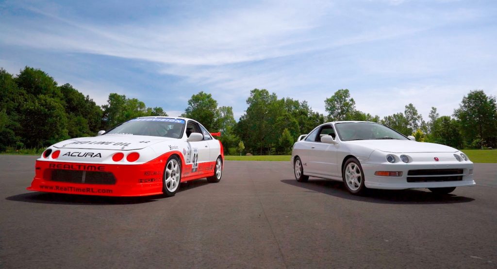  Acura’s Iconic Integra Type R Touring Car Returns To The Track For More Action