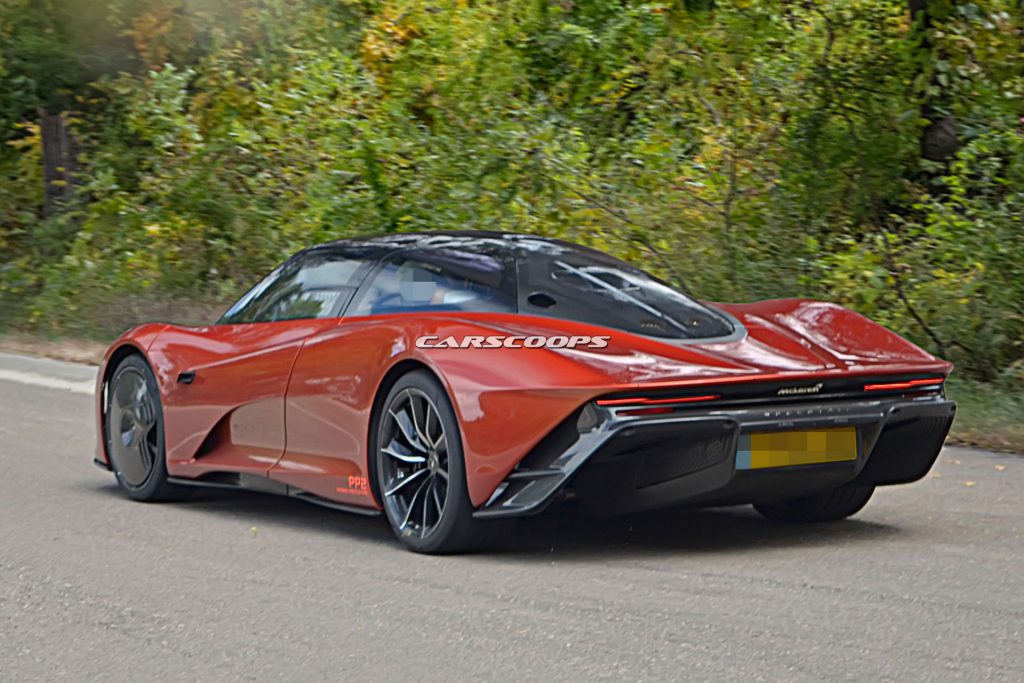 McLaren Speedtail Inching Closer To Production As Orange Prototype Hits ...