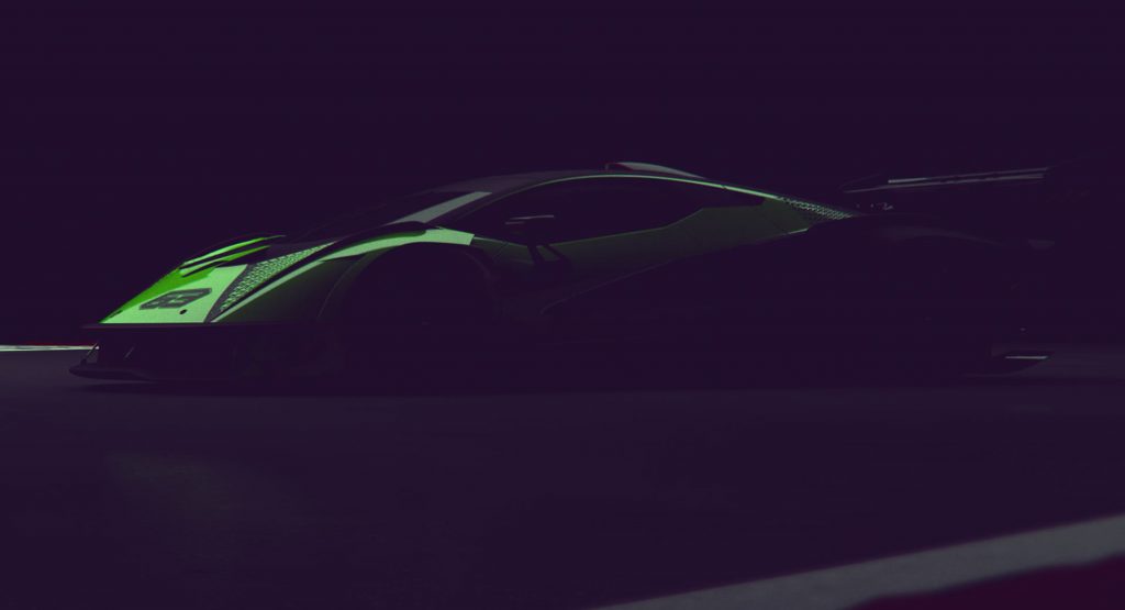  Track-Only, Aventador-Based Supercar With 830 HP Teased By Lamborghini