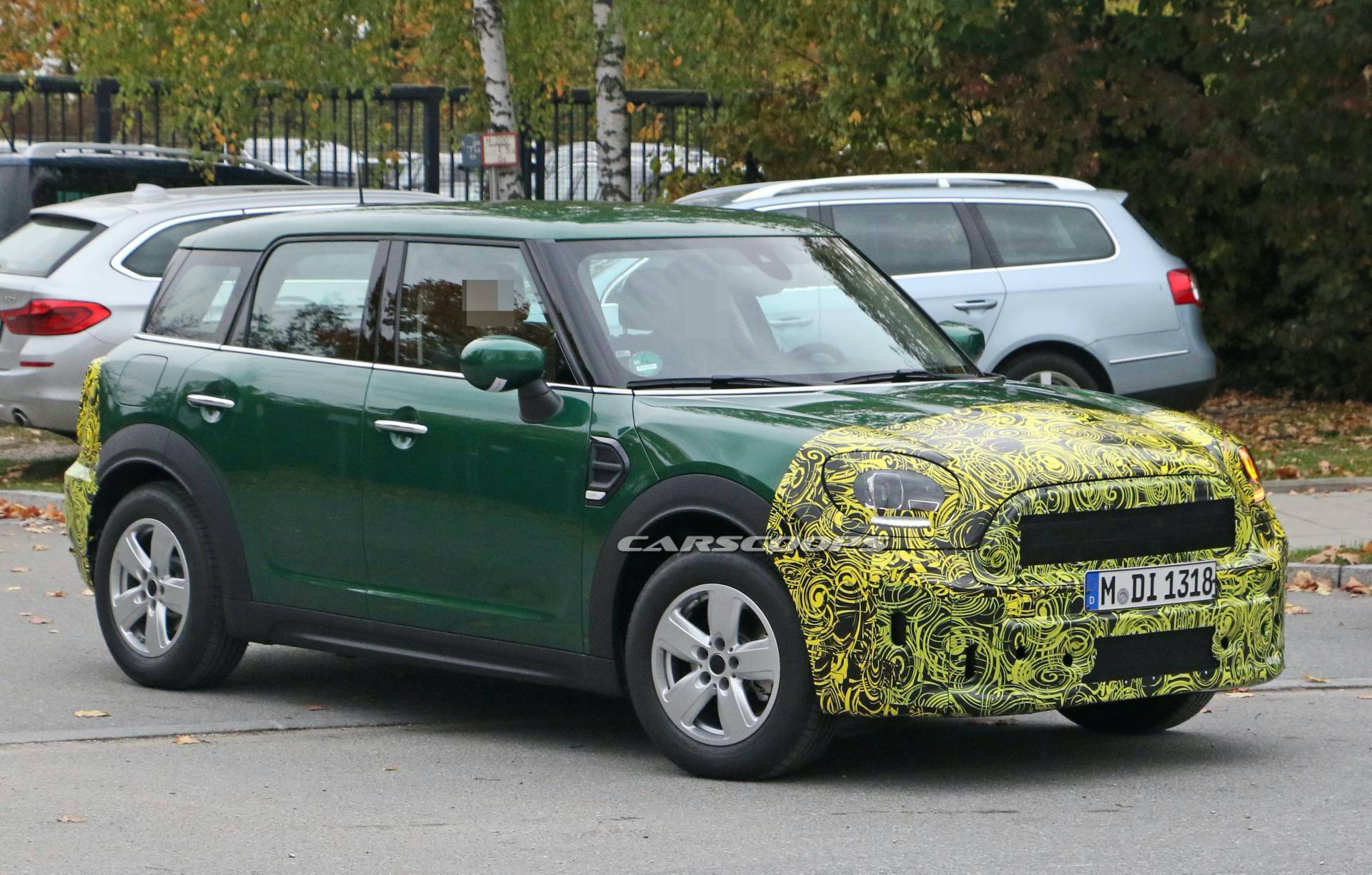 2021 mini countryman spotted parading its minor updates on