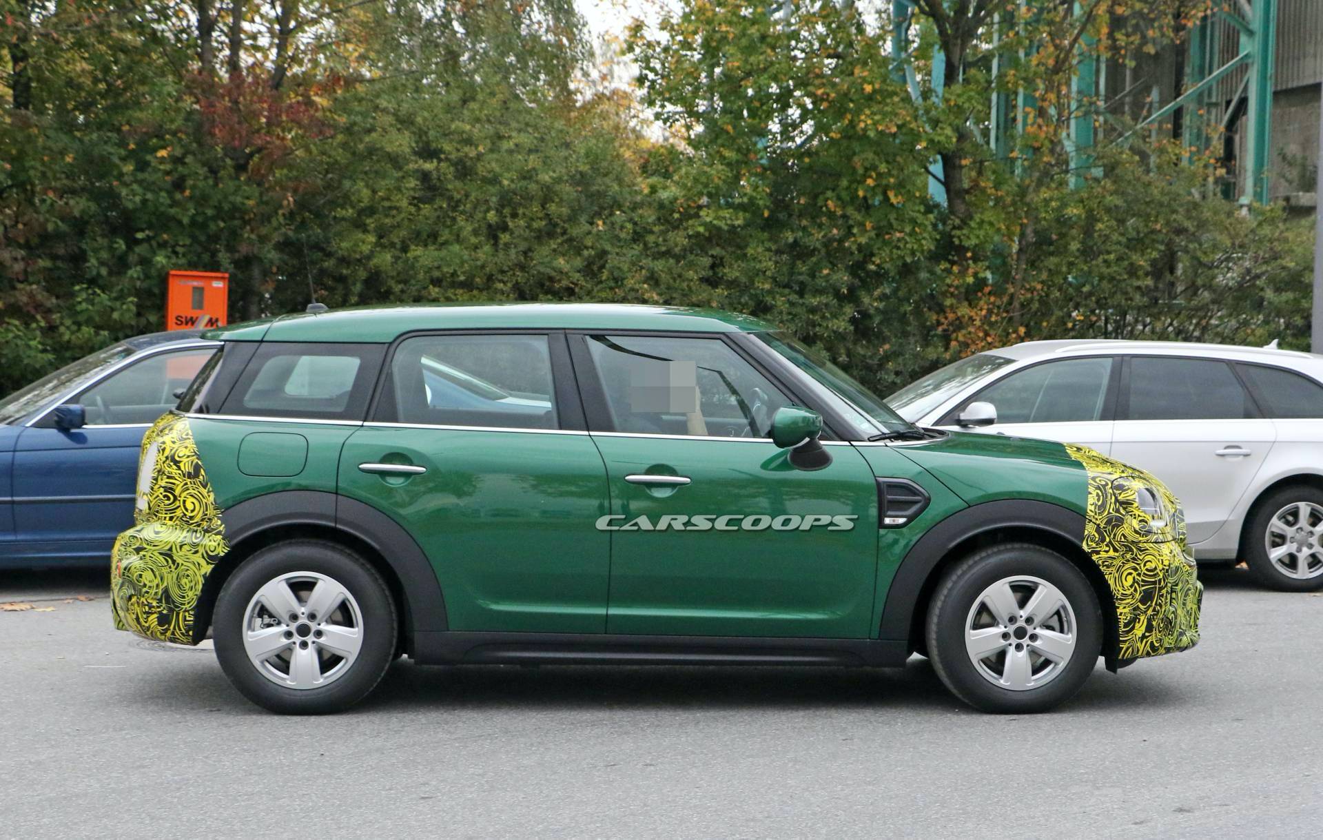 2021 mini countryman spotted parading its minor updates on