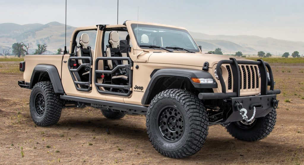  Jeep Gladiator XMT Unveiled As A Light Tactical Military Truck