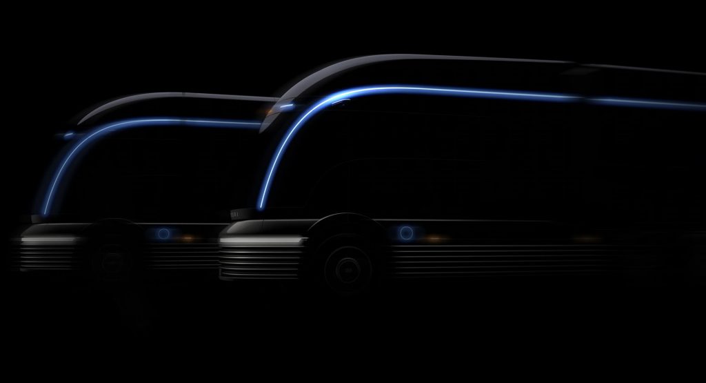  Hyundai Teases HDC-6 Neptune Fuel Cell Semi Concept