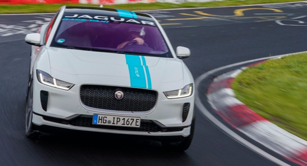  Jaguar I-Pace Becomes Nurburging’s First Electric Race Taxi