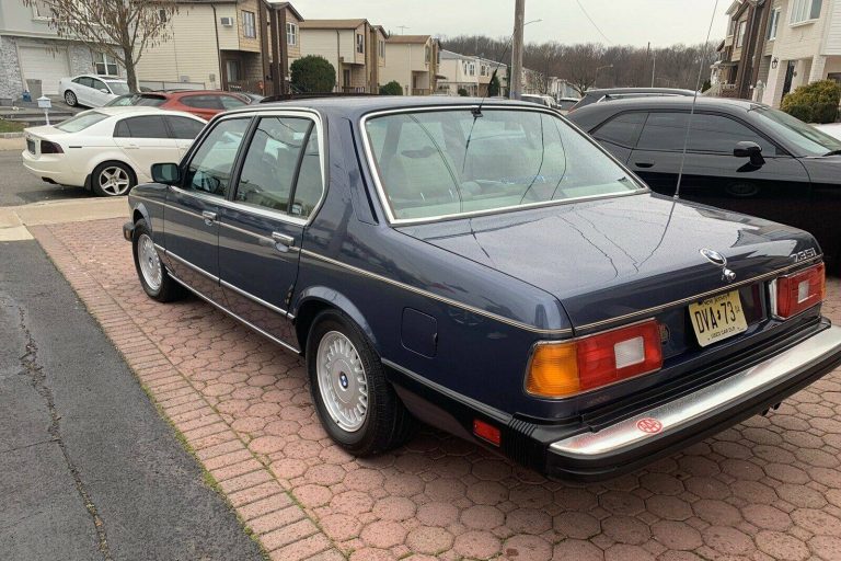 35,000-Mile 1987 BMW 735i E23 In Top Condition Will Cost You $12,000 ...