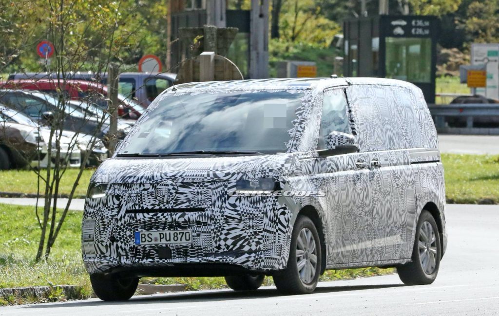 2020 VW T7 Multivan Spied, Will Reportedly Be Based On MQB Platform ...