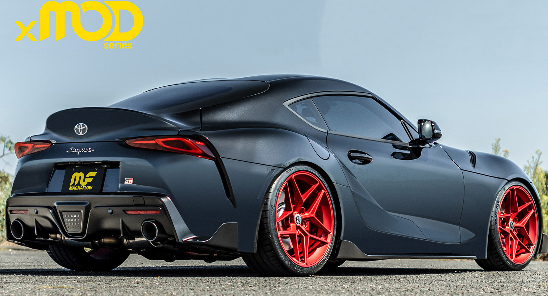 2020 toyota supra gets a booming modular exhaust from magnaflow carscoops 2020 toyota supra gets a booming