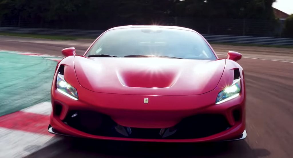  Mick Schumacher Drives New Ferrari F8 Tributo Around Fiorano