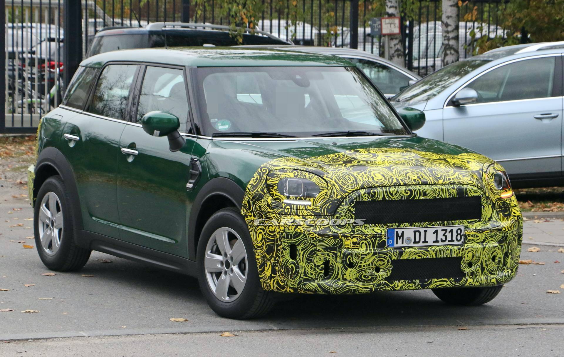 2021 mini countryman spotted parading its minor updates on