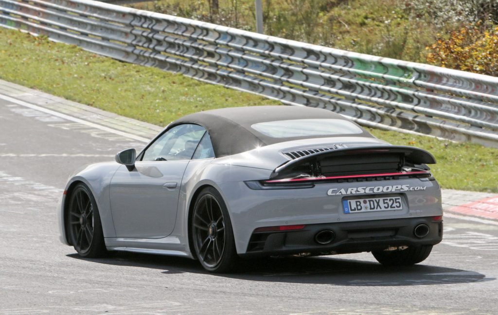 2020 Porsche 911 GTS Cabriolet Spied Camouflage-Free (Again), Looks ...