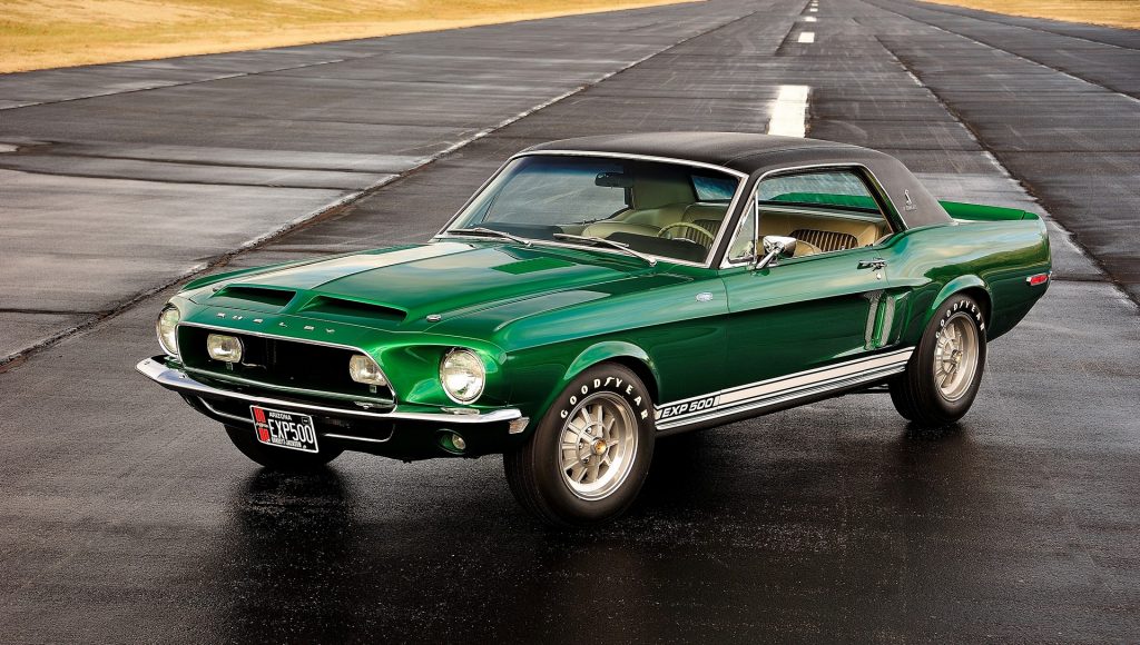 1968 Shelby GT500 Green Hornet Prototype Looks Brand New Thanks To ...