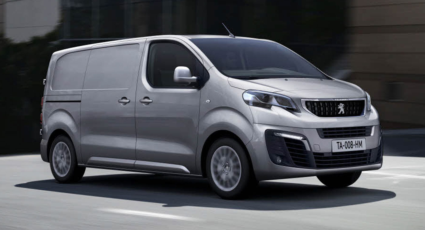 21 Peugeot E Expert Electric Van Has 186 Mile Range Will Go On Sale Next Year Carscoops