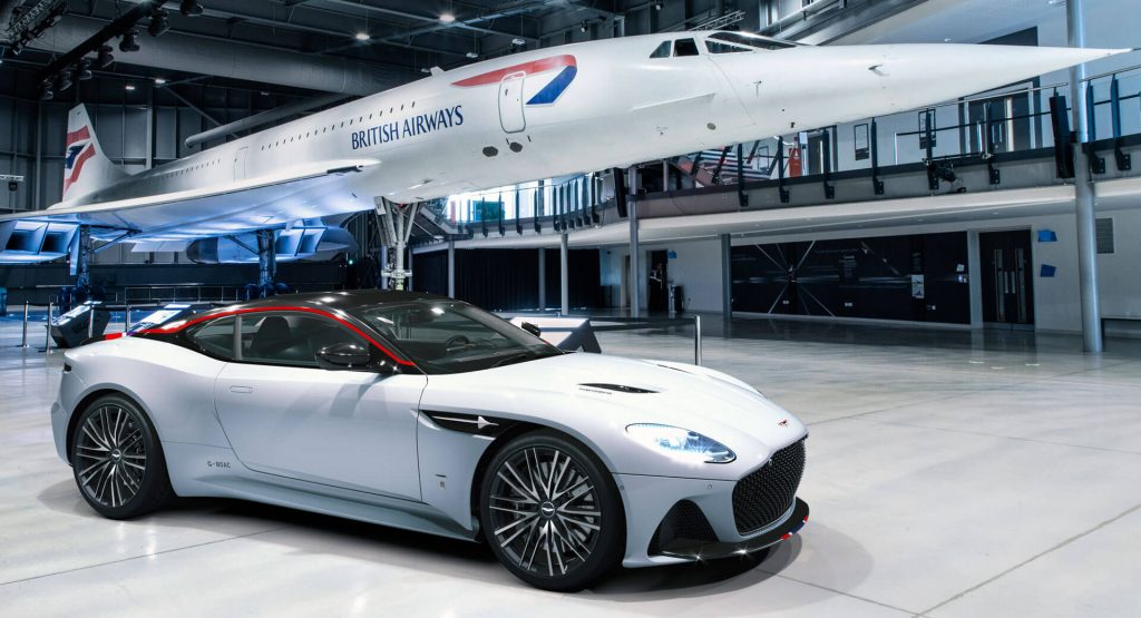  Aston Martin DBS Superleggera Concorde Celebrates The Iconic Supersonic Airliner