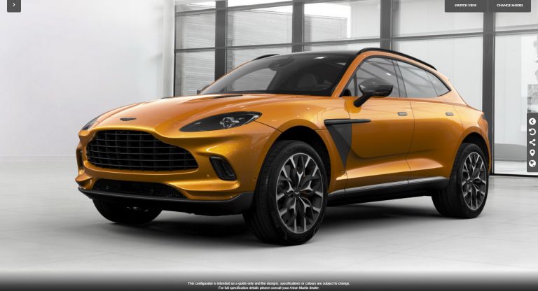 Aston Martin DBX Configurator Goes Live, Let's Go Kill Some Time