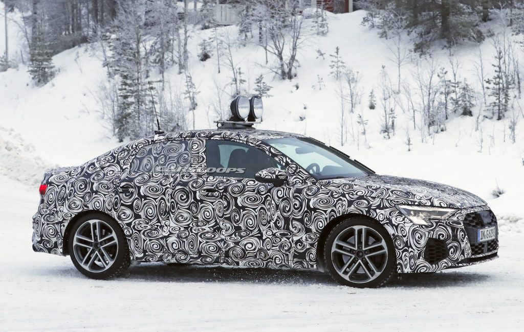 Peekaboo! 2021 Audi A3 Sedan Caught Undisguised With Its Skirt Up ...