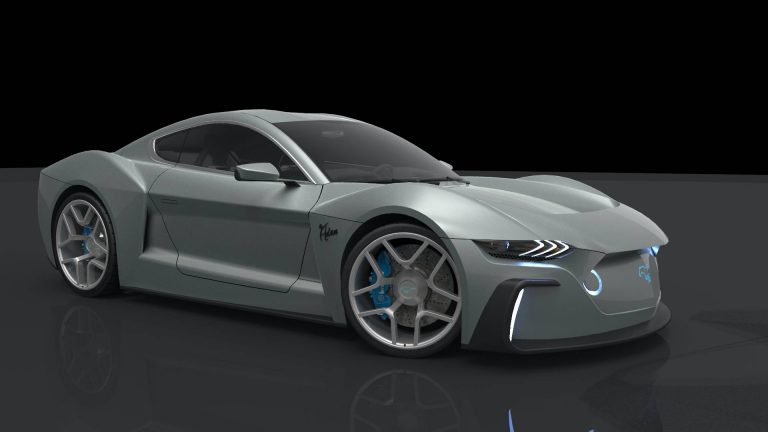 2025 Ford Mustang Electric Study Envisions Muscle Car Of The Near Future  Carscoops