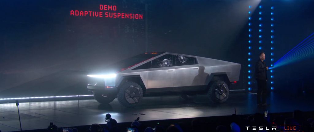 Tesla Cybertruck Is A Pickup From The Future Now 0 60 In