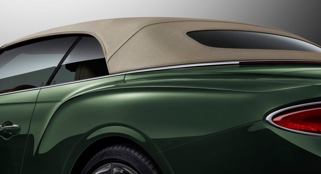  Bentley Details Continental GTC’s Tweed Effect Fabric Roof