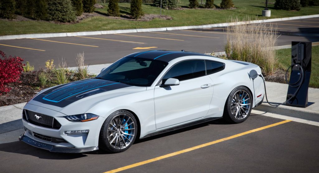  Electric Ford Mustang Has 6sp Manual, 900 HP And 1,000 LB-FT Of Instant Torque