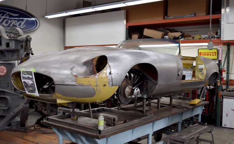 Blasphemy Or Masterpiece? Chip Foose’s Jaguar E-Type Roadster Restomod ...