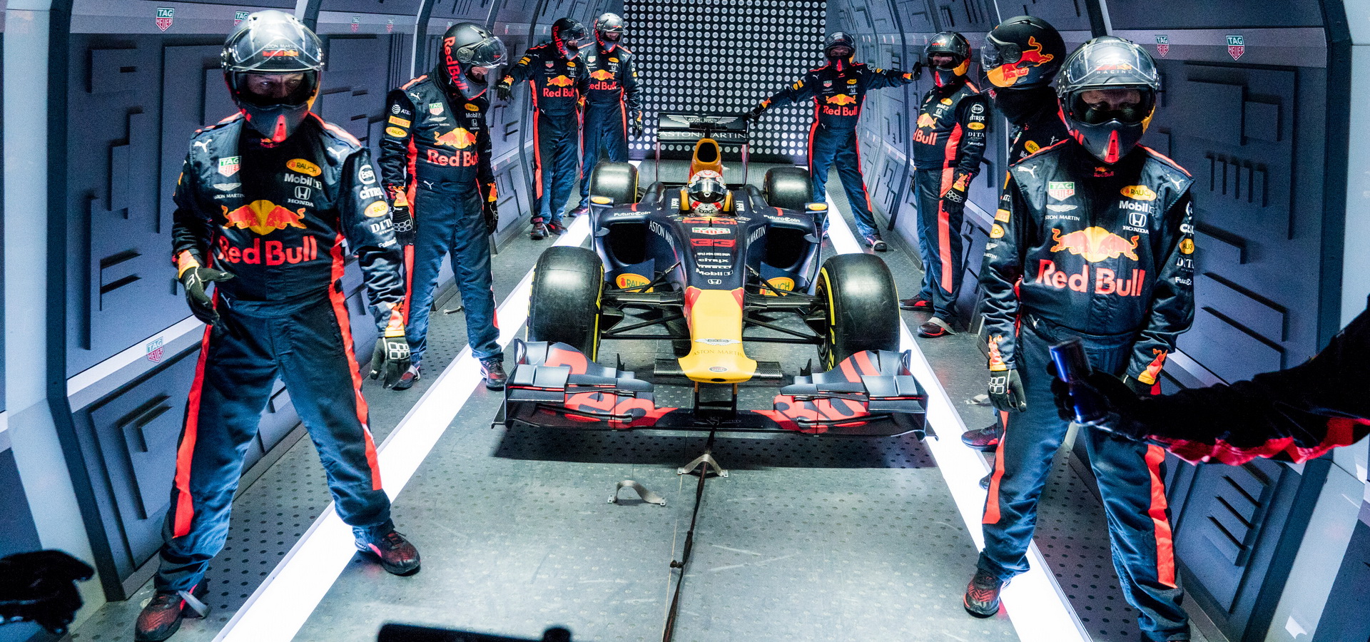 Red Bull Racing Got Bored, So They Performed A Zero Gravity Pit Stop.