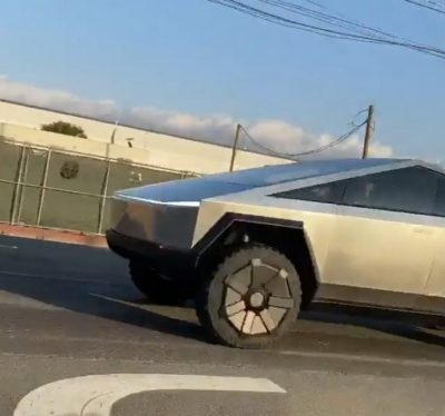 Tesla Cybertruck Spotted In Traffic, Looks Like It Just Time Traveled ...