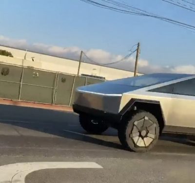 Tesla Cybertruck Spotted In Traffic, Looks Like It Just Time Traveled ...