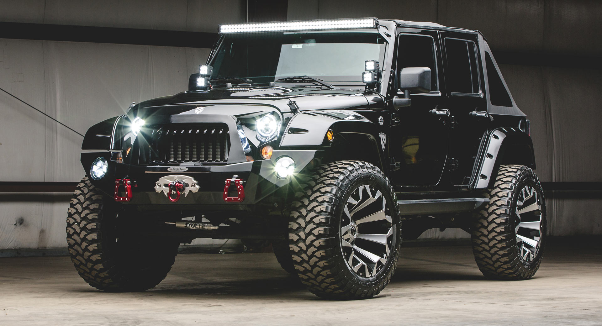 Heavily Modified 2017 Jeep Wrangler Is A Devilish OffRoader Carscoops