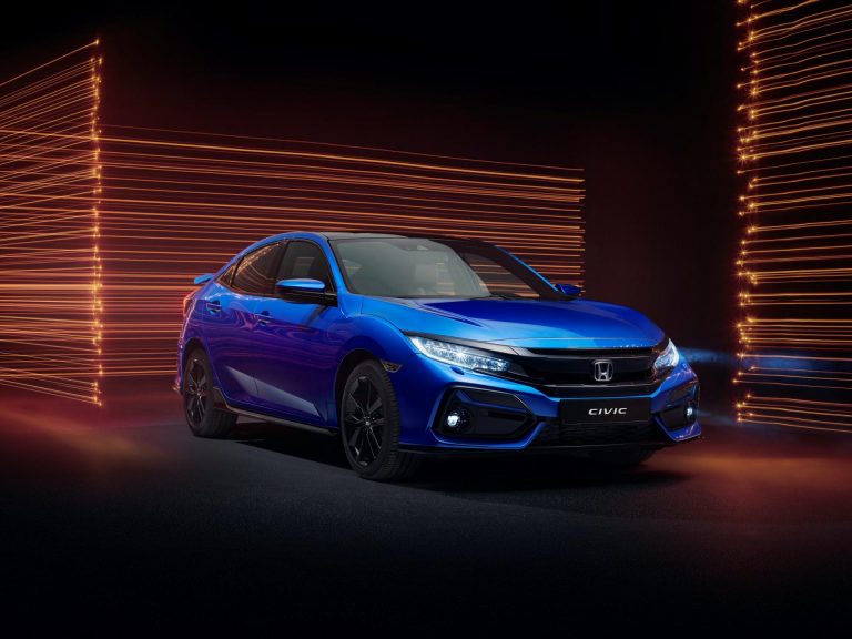 2020 Honda Civic Sport Line Mixes Type R-Inspired Design With Three ...