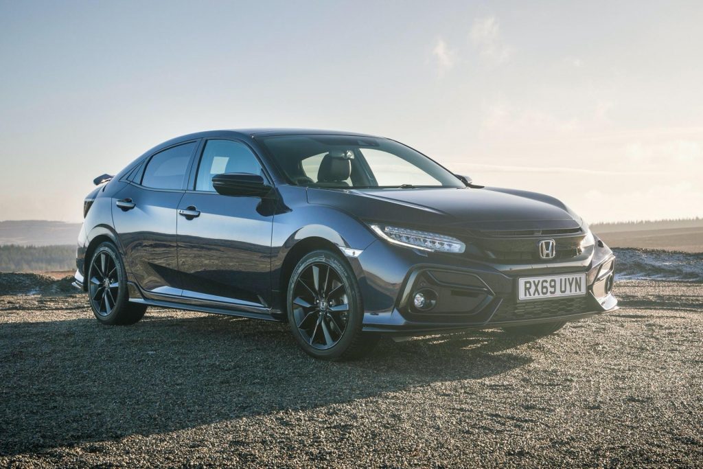 2020 Honda Civic Sport Line Mixes Type R-Inspired Design With Three ...