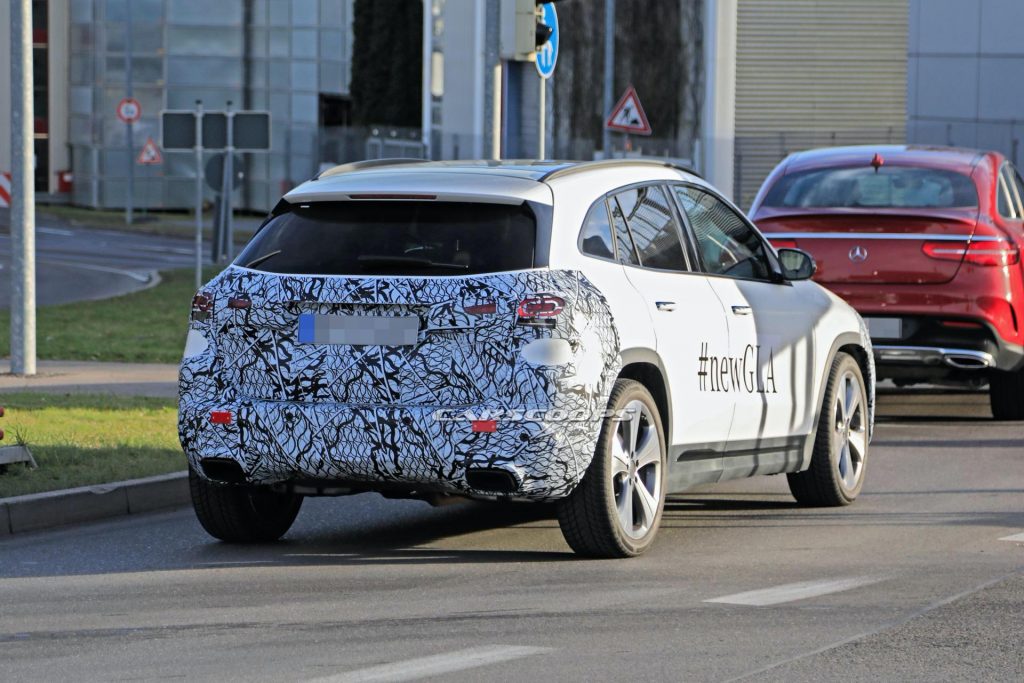 2020 Mercedes-benz Gla Revealingly Spied And Teased Before Tomorrow’s 