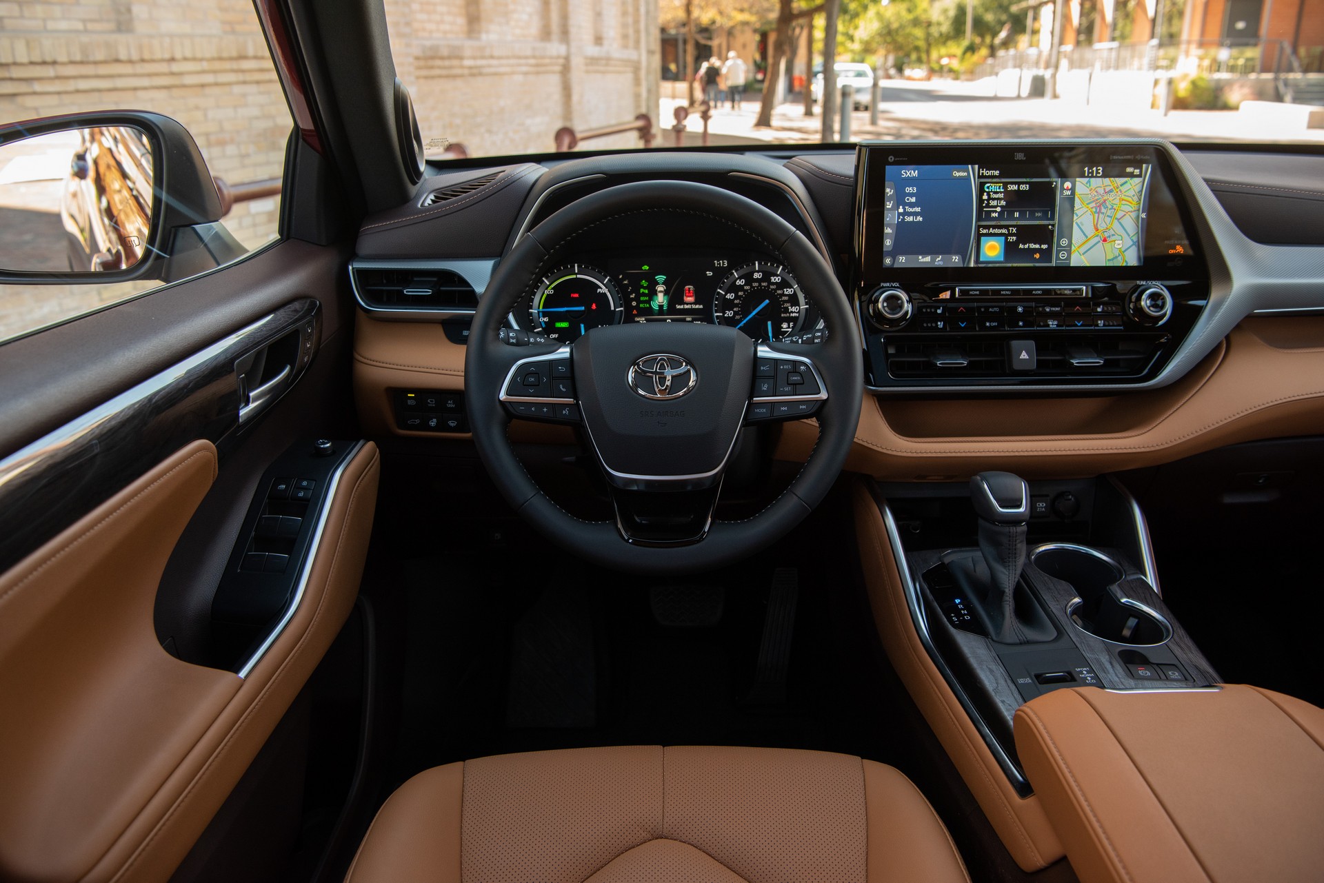 Toyota Highlander 2020 интерьер