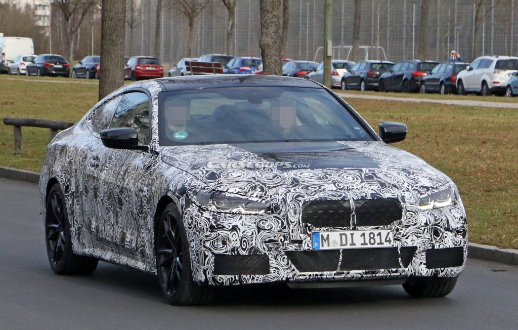 BMW 4-Series Coupe Prototype Reveals Its Massive Kidney Grilles | Carscoops