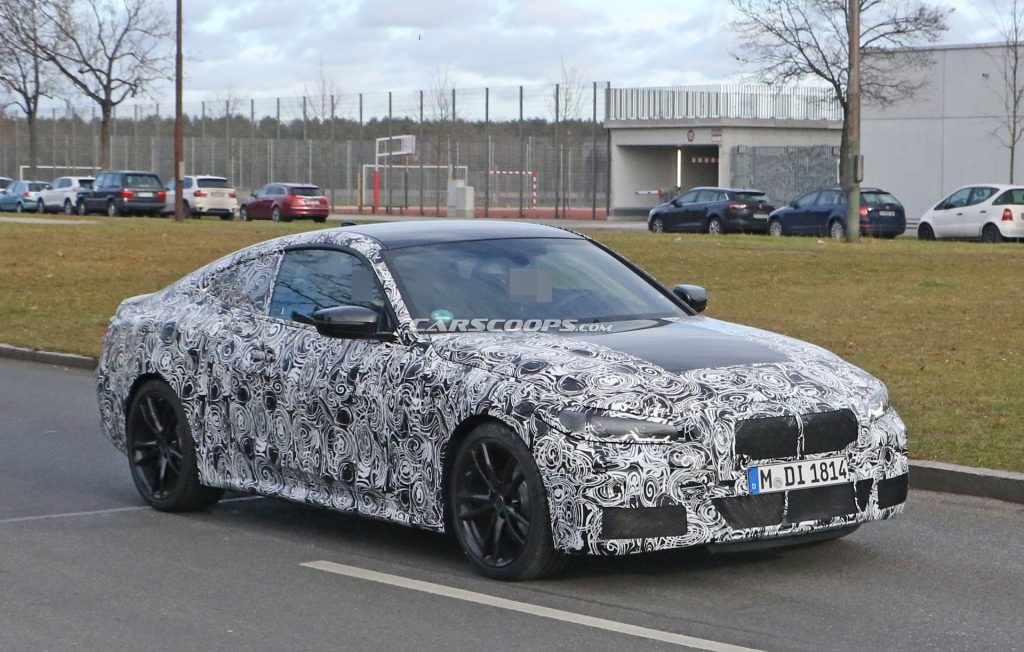 BMW 4-Series Coupe Prototype Reveals Its Massive Kidney Grilles | Carscoops