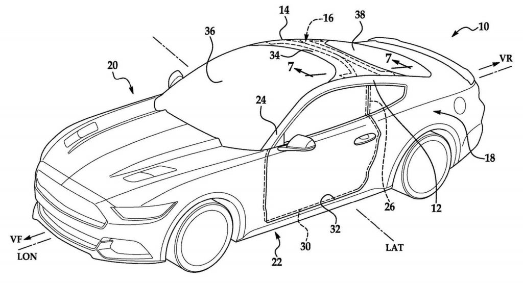  Ford Files Patent For Windshield That Forms Part Of The Roof