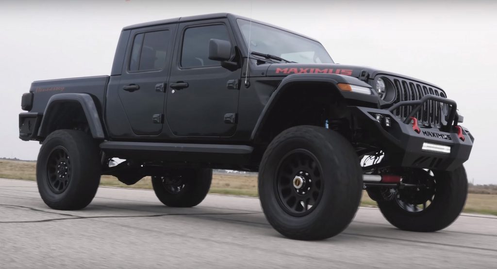  Hennessey’s 1000 HP Jeep Gladiator Maximus Is As Mental As Pickups Get