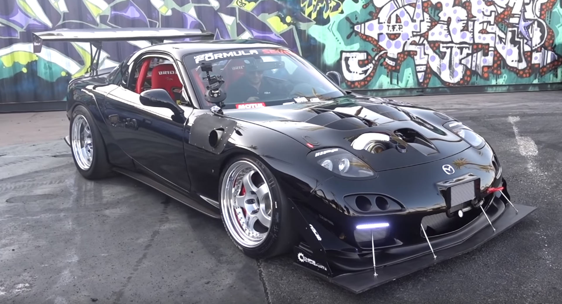 Turbo Four Rotor Mazda Rx 7 Has 1 000 Hp Sounds Absolutely Insane