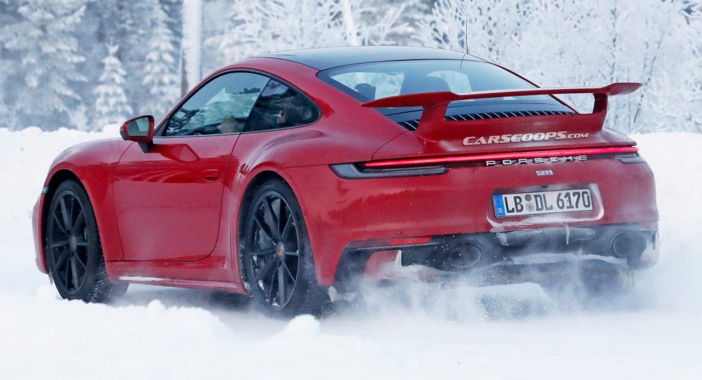 Ho, Ho Ho; Santa Brings His Aerokit Porsche 911 (992) Out To Play