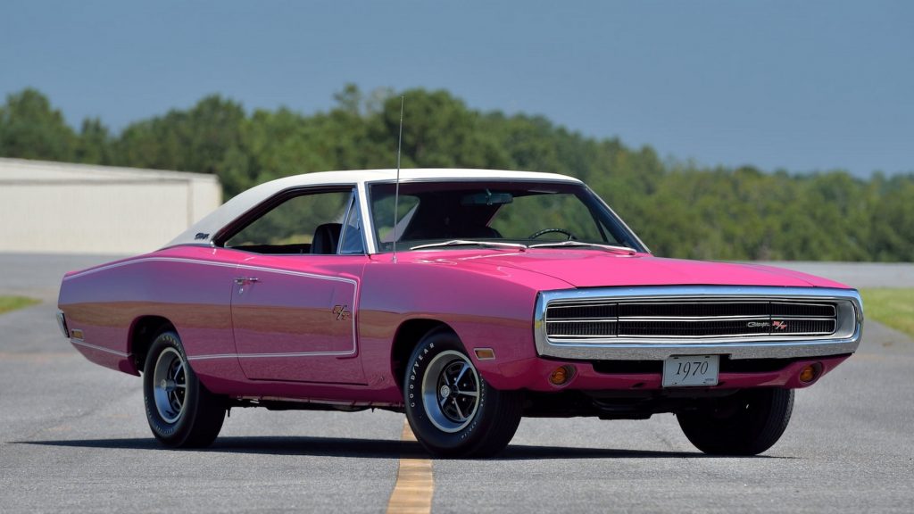 AUCTION: Super Rare Panther Pink 1970 Dodge Challenger T/A