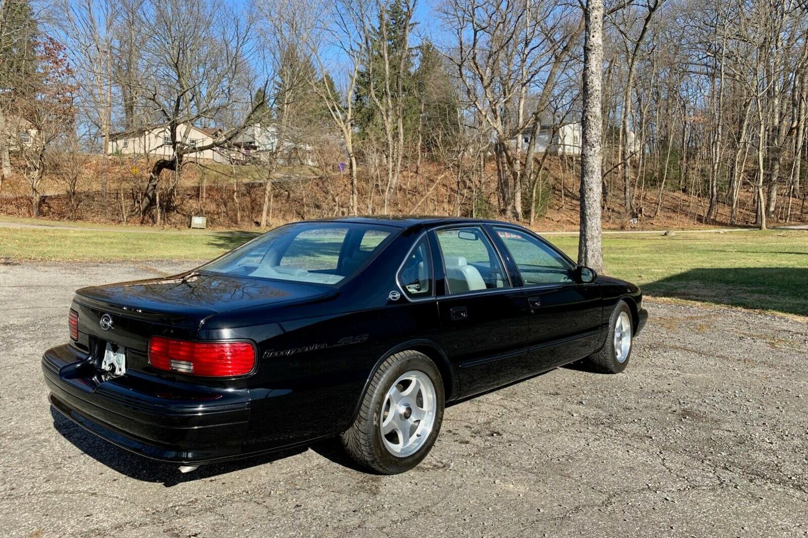 This 1996 Chevy Impala SS Was Stored In A Barn Brand New For 24 Years ...